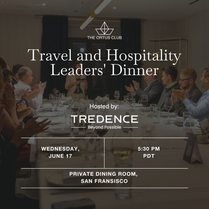 Cover Image for Travel and Hospitality Leaders' Dinner