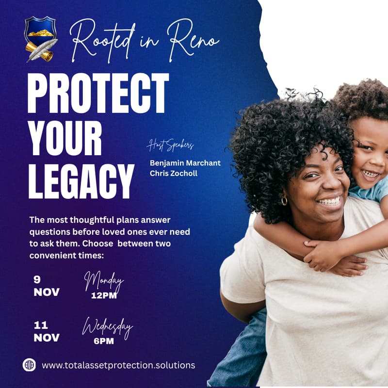 Cover Image for Protect Your Legacy - Simple steps to plan your estate smartly!