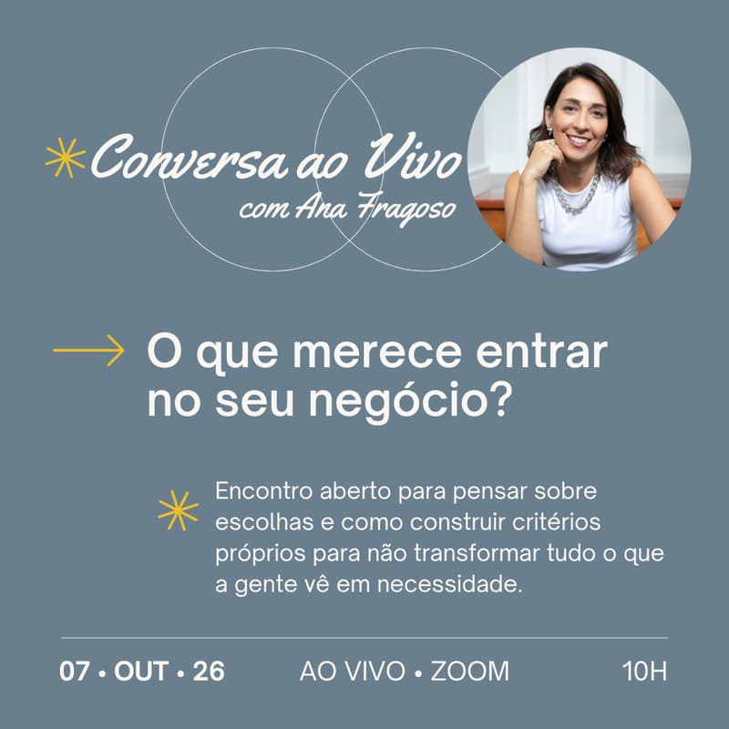 Cover Image for O que merece entrar no seu negócio?