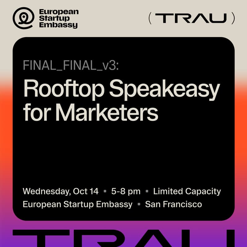 Cover Image for Rooftop Speakeasy for Marketers