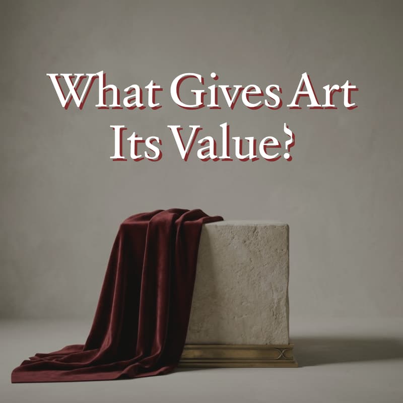 Cover Image for What Gives Art Its Value?