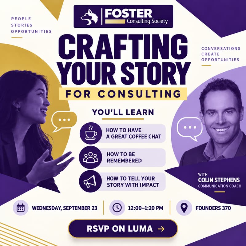 Cover Image for Crafting your story for consulting