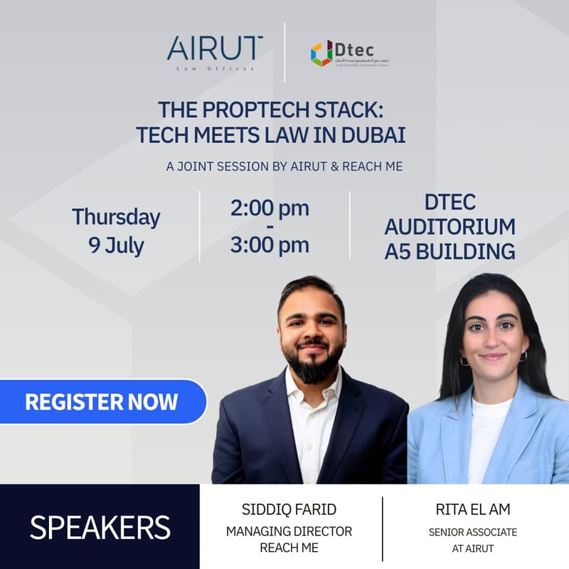 Cover Image for The Proptech Stack: Tech Meets Law in Dubai
