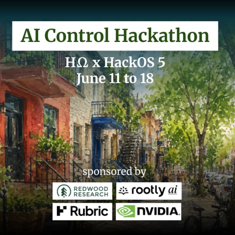 Cover Image for AI Control Hackathon - Q&A session
