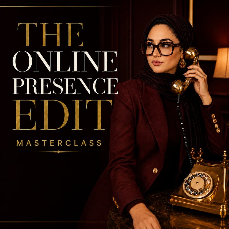 Cover Image for The Online Presence Edit- Masterclass