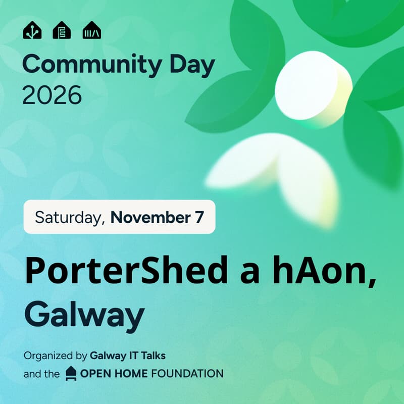 Cover Image for Home Assitant Community Day - Galway, Ireland