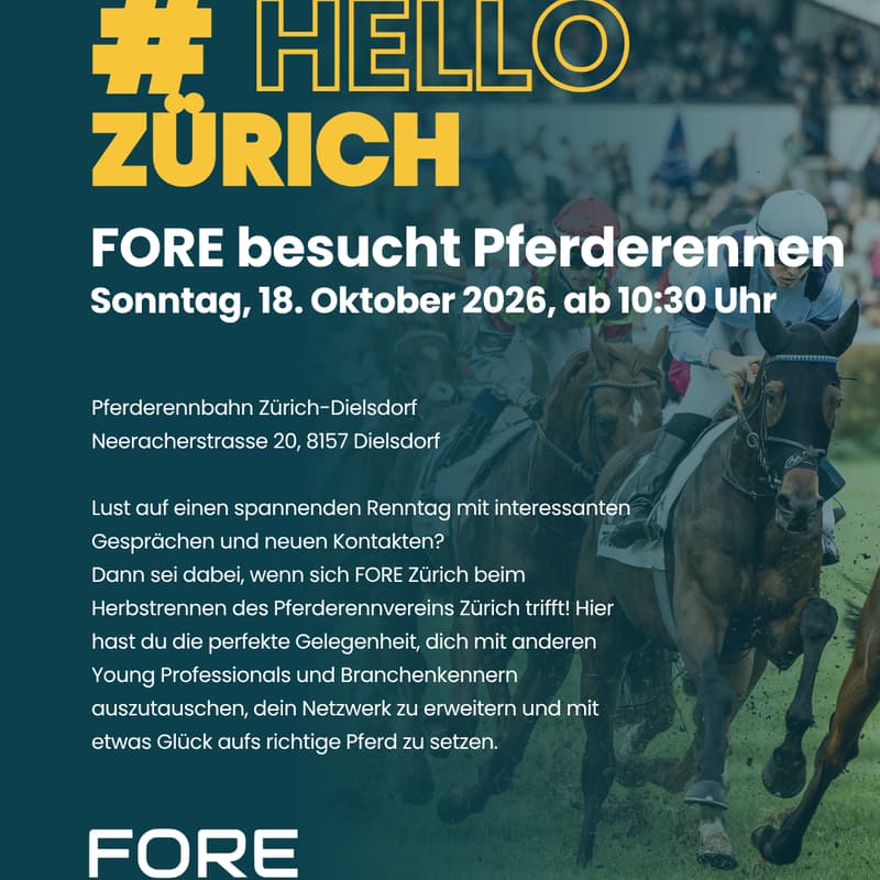 Cover Image for FORE goes horse-racing
