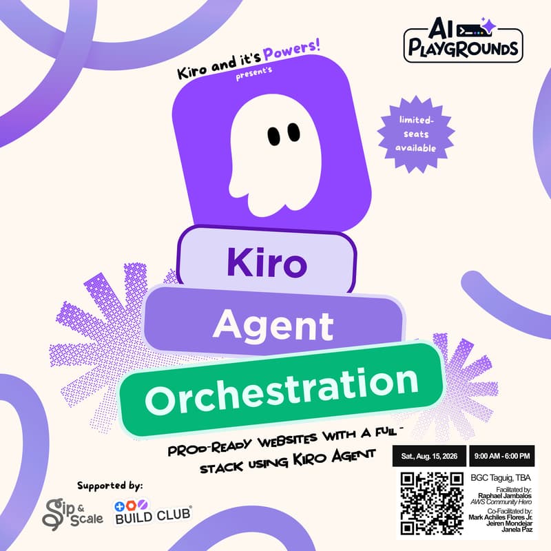 Cover Image for Kiro Agent Orchestration: Prod-Ready Websites/Applications With A Full-Stack Using Kiro Agent | Hands-on Workshop
