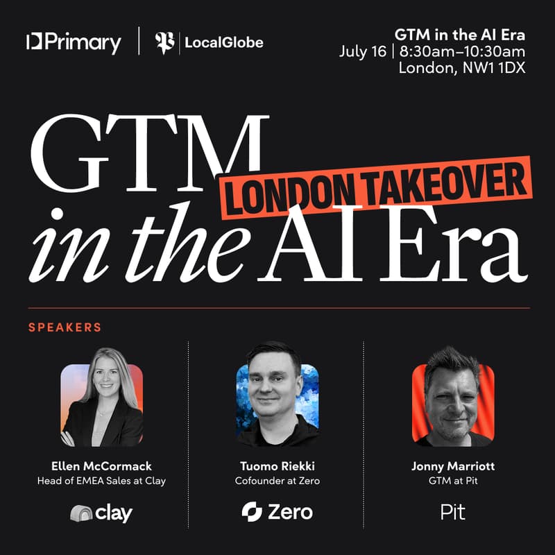 Cover Image for GTM in the AI Era with Primary & LocalGlobe