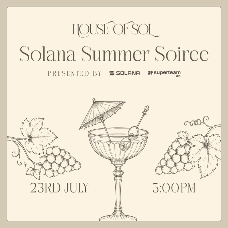 Cover Image for House of Sol - Summer Soiree