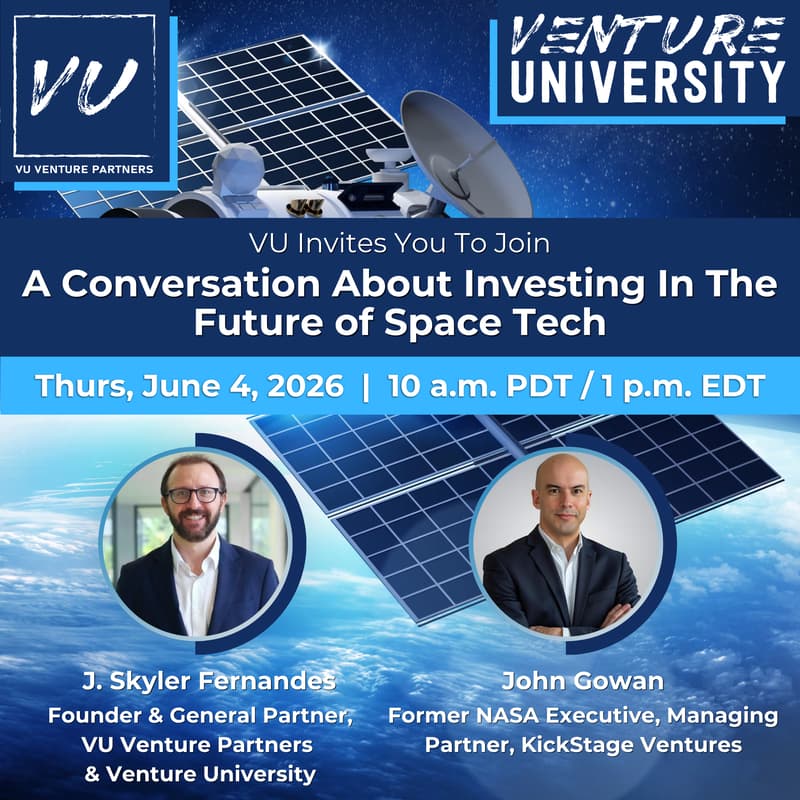 Cover Image for VU: A Conversation About Investing In The Future of Space Tech
