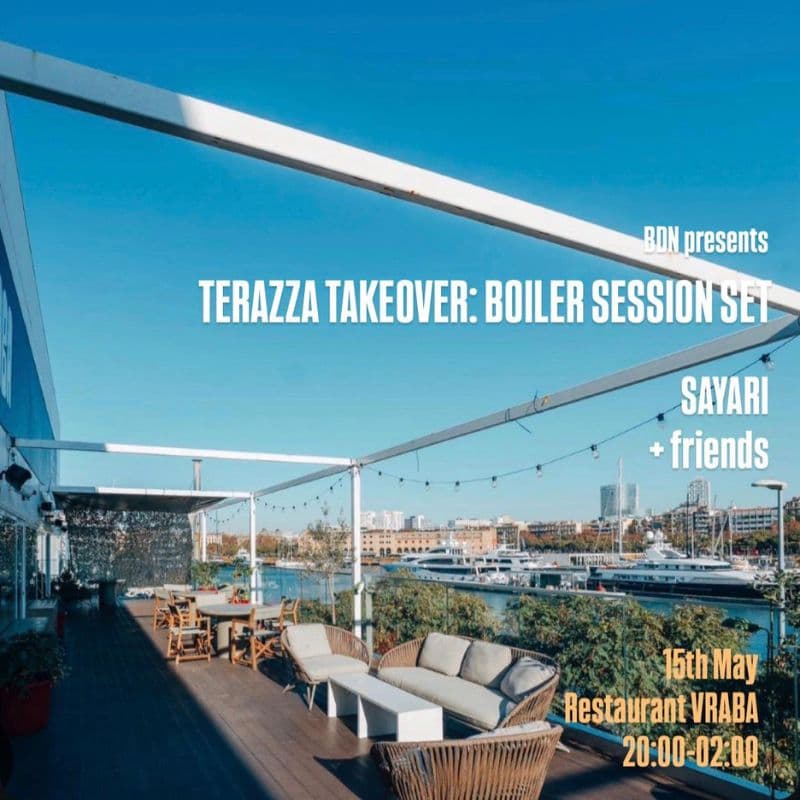 Cover Image for TERAZZA TAKEOVER ★ Boiler Session feat. SAYARI & Friends