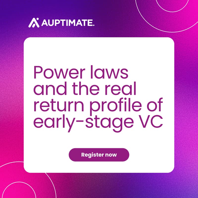 Cover Image for Power laws and the real return profile of early-stage VC