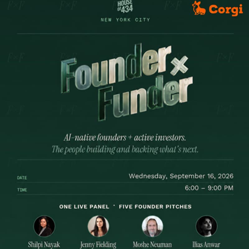 Cover Image for Founder × Funder Exclusive Tech Event