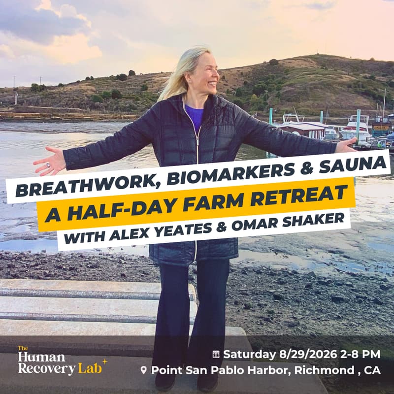 Cover Image for Half-day Retreat: Breathwork, Biomarkers & Sauna