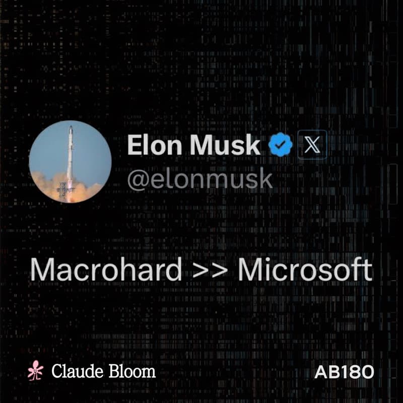 Cover Image for Seoul | Claude Bloom × AB180 × xAI Macrohard