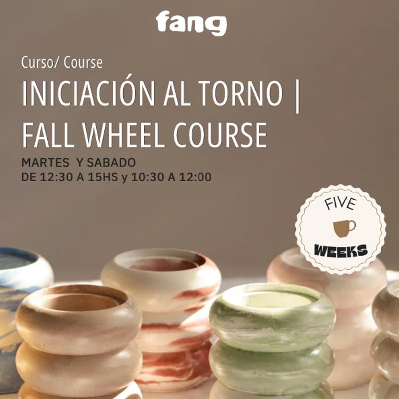 Cover Image for INICIACIÓN AL TORNO / FALL WHEEL COURSE /