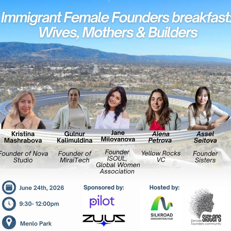 Cover Image for Immigrant Female Founders breakfast: Wives, Mothers & Builders