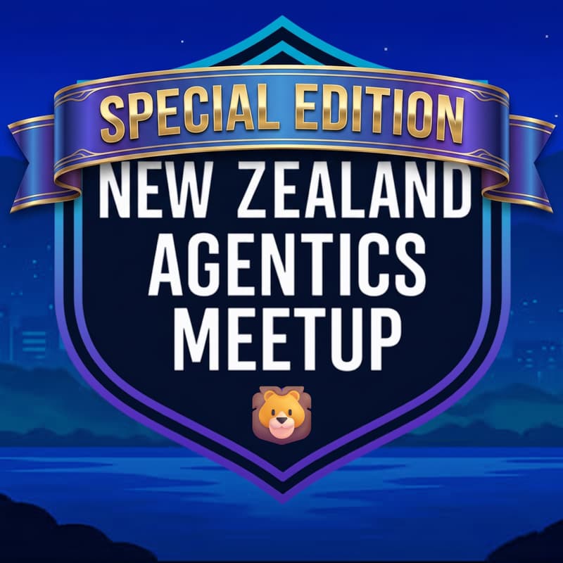 Cover Image for Agentics NZ - Special lunchtime session with Haiyang Li