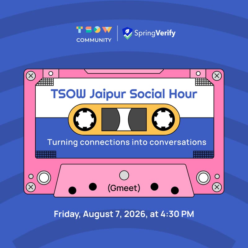 Cover Image for TSOW Jaipur Social Hour