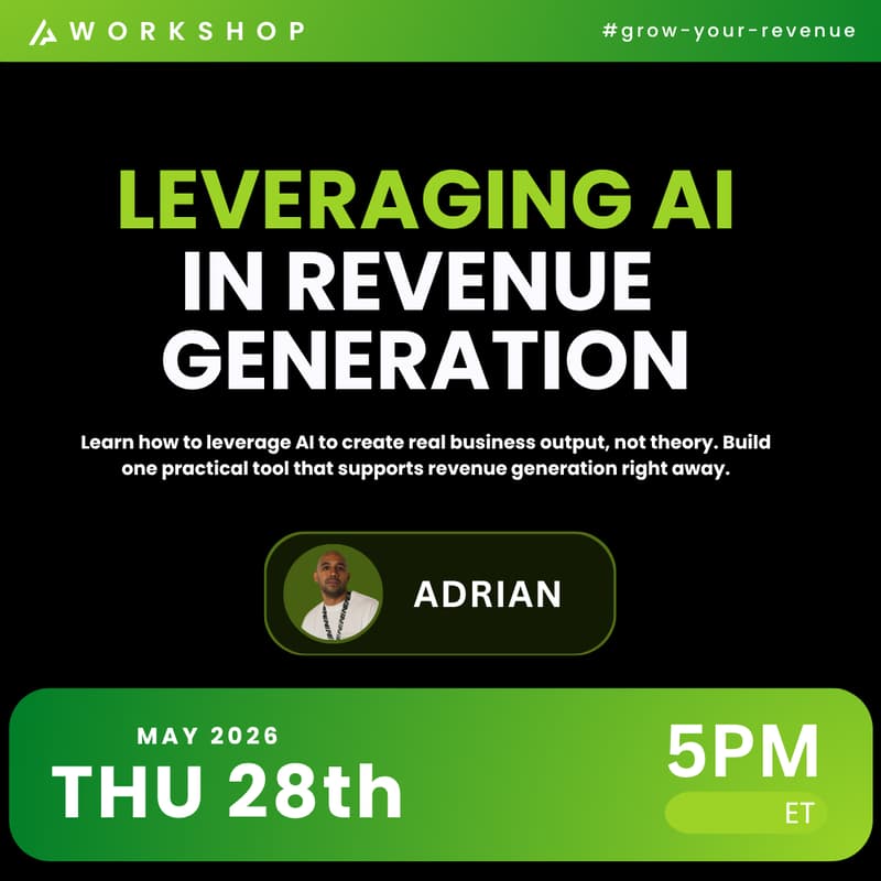 Cover Image for Leveraging AI In Revenue Generation