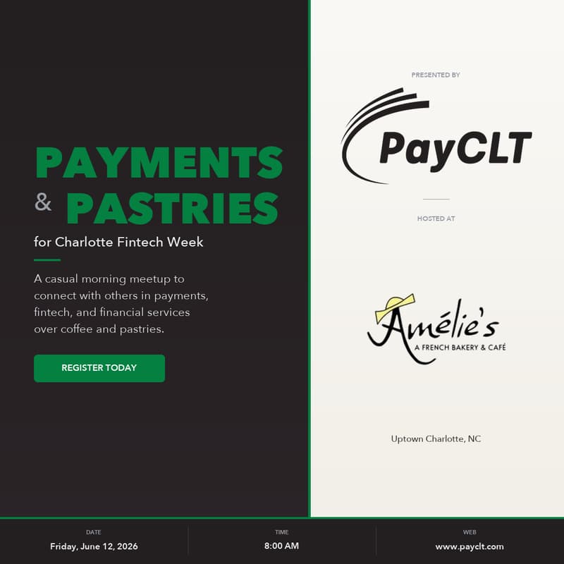 Cover Image for PayCLT: Payments & Pastries