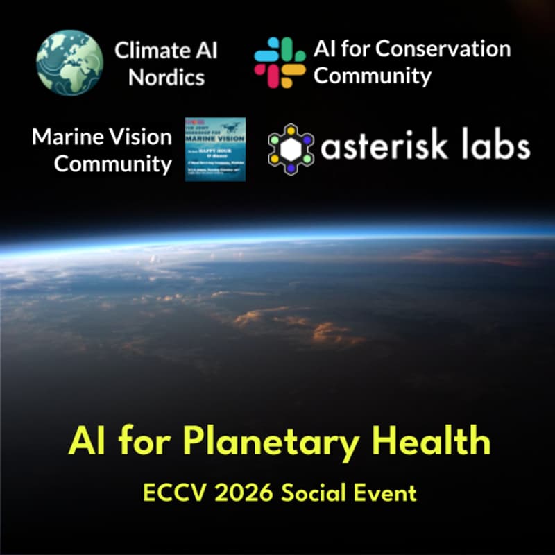 Cover Image for ECCV Social: AI for Planetary Health
