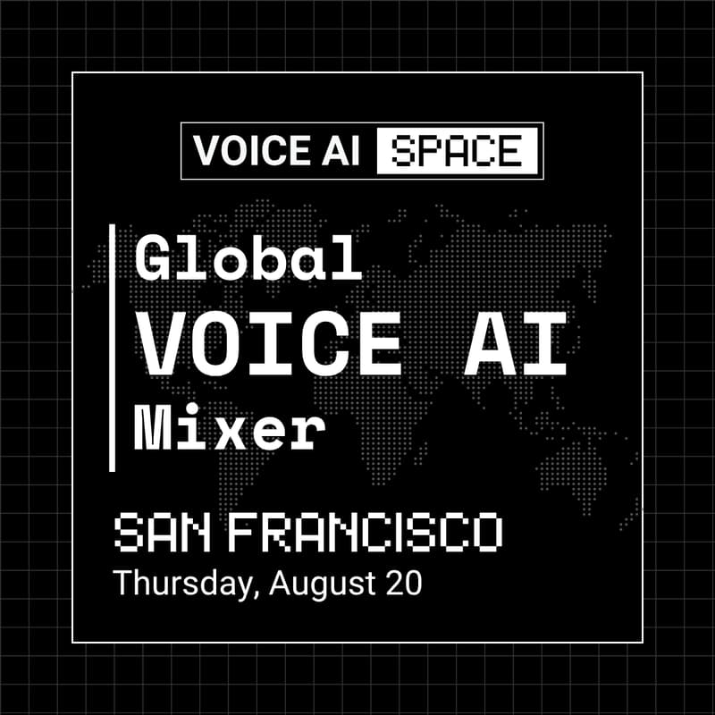 Cover Image for VOICE AI Community Mixer SF