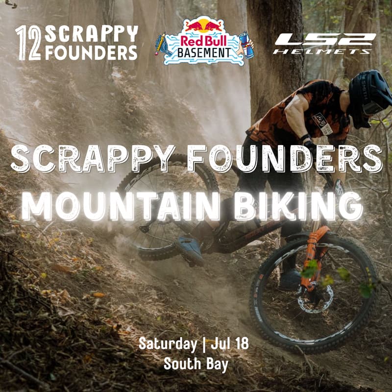 Cover Image for Scrappy AI Founders Go Mountain Biking