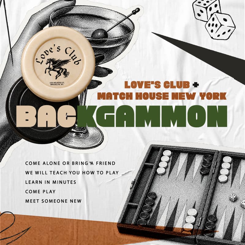Cover Image for THE BACKGAMMON SOCIAL