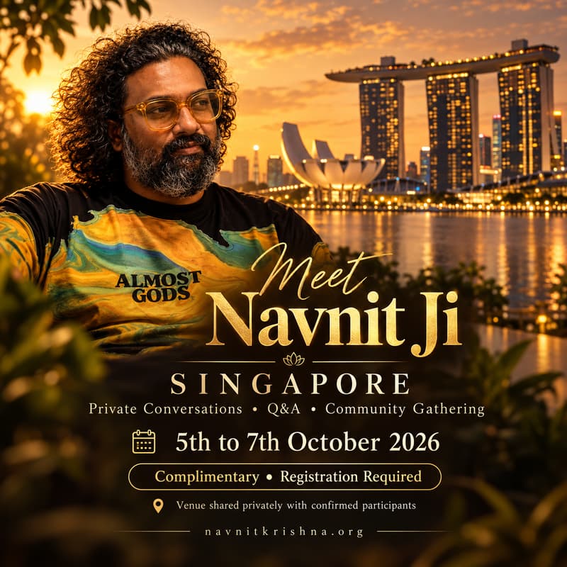 Cover Image for Meet Navnit Ji - Singapore