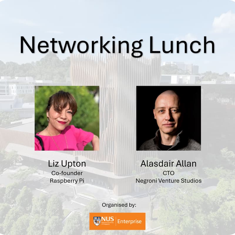 Cover Image for Networking Lunch with Liz and Alasdair