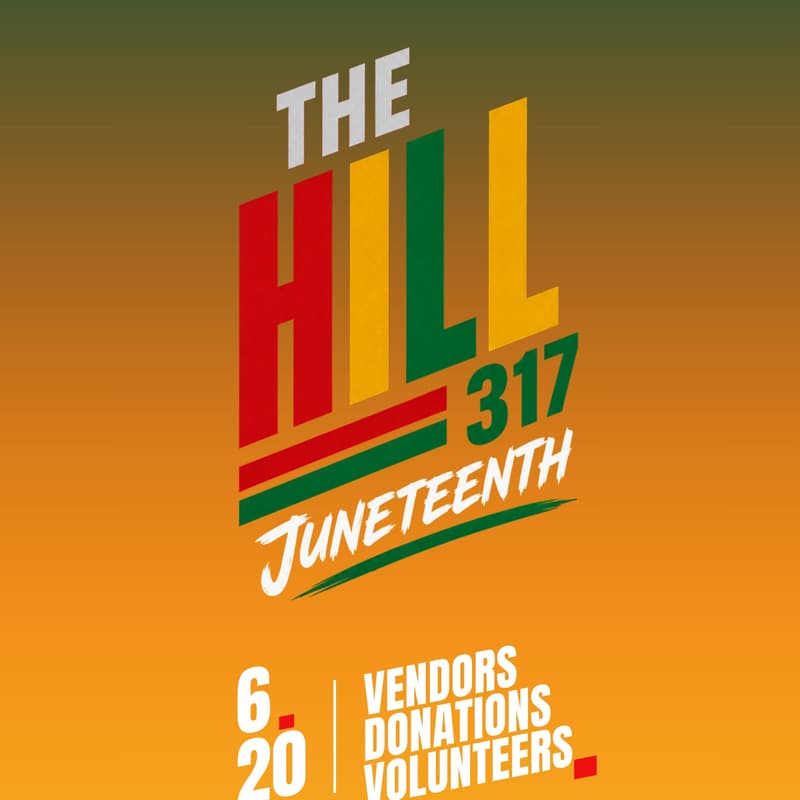 Cover Image for Vendor Registration For The Hill 317 Juneteenth Celebration