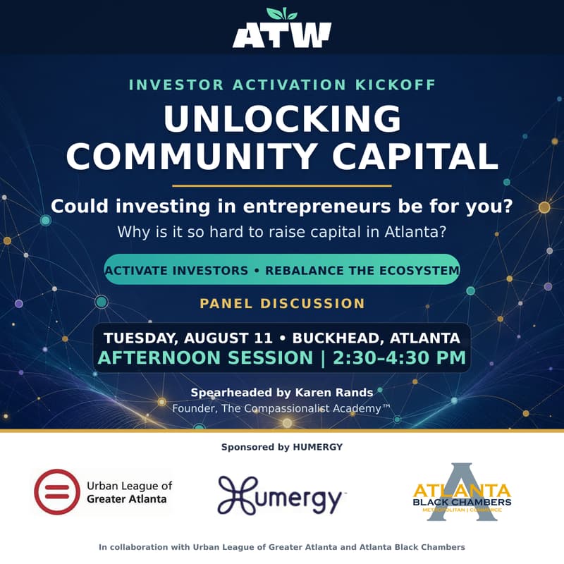 Cover Image for Unlocking Community Angel Capital - #ATLTechWeek