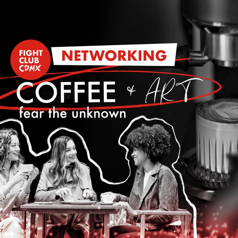 Cover Image for History, Coffee & Art Networking Event 🤫 FIGHT CLUB 🤫