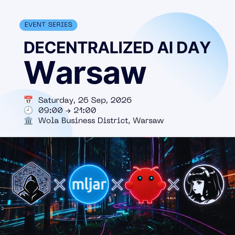 Cover Image for Decentralized AI Day Warsaw