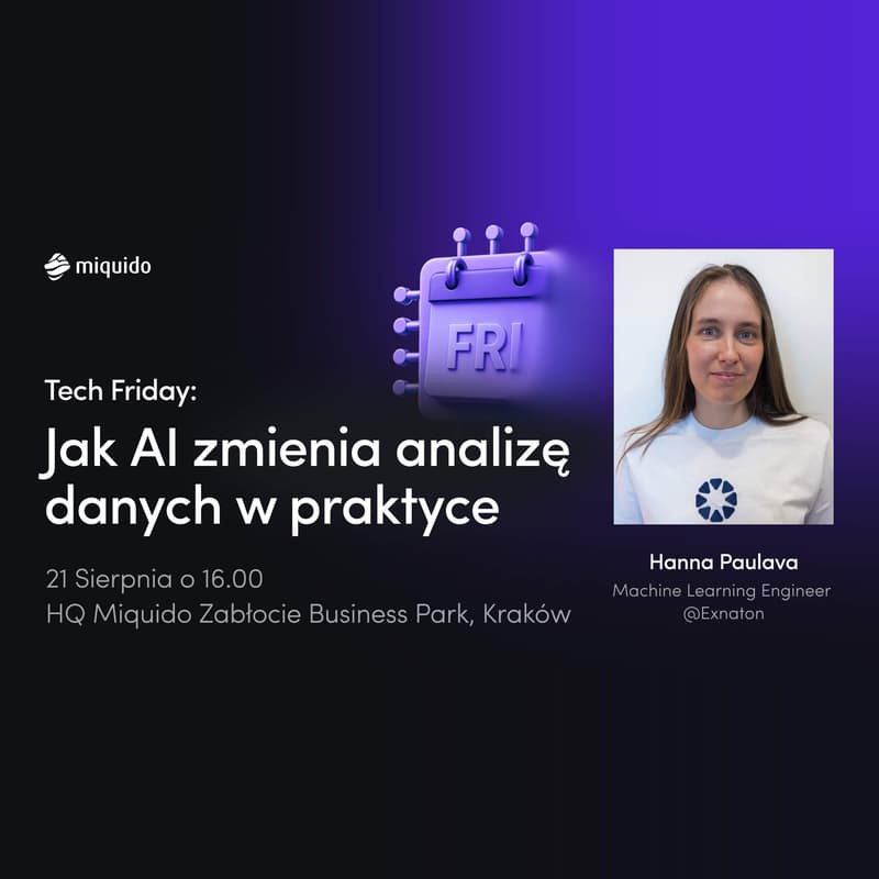 Cover Image for Tech Friday: Jak AI zmienia analizę danych w praktyce