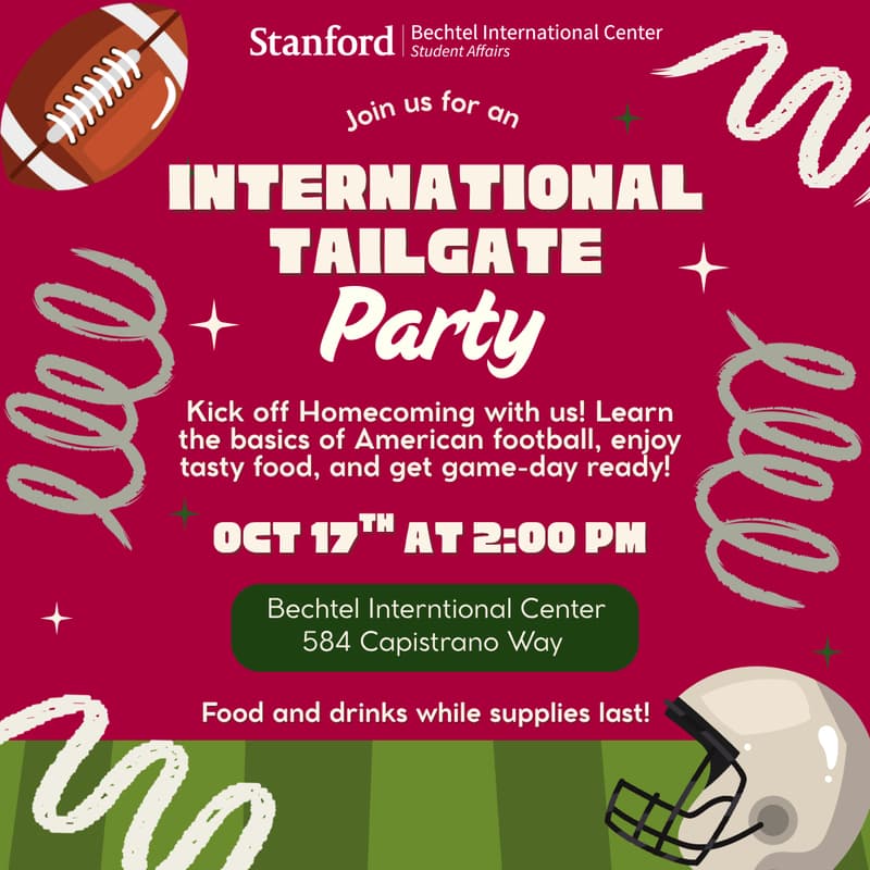 Cover Image for International Tailgate Party!