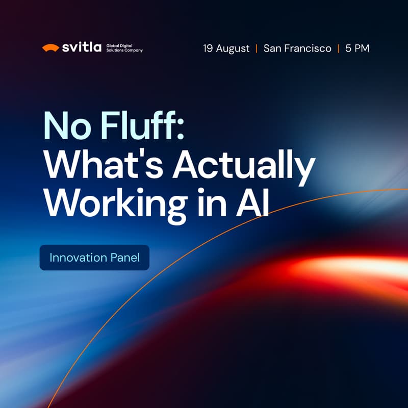 Cover Image for Innovation Panel: No Fluff. What’s Actually Working in AI