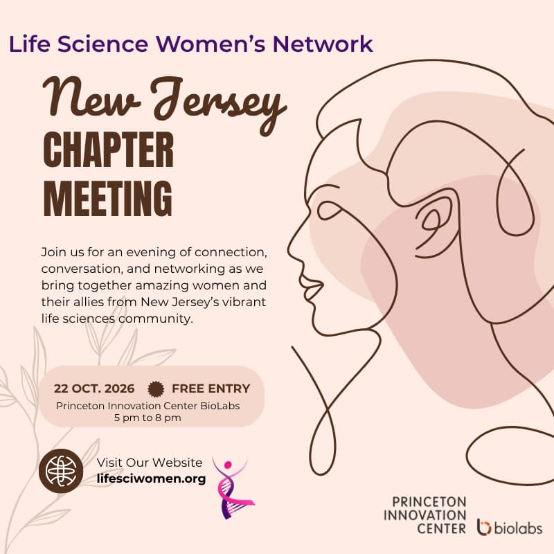 Cover Image for Life Science Women's Network New Jersey Chapter Hosted by Princeton Innovation Center BioLabs