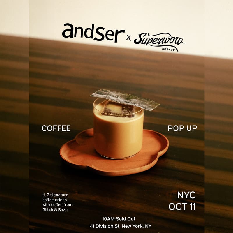 Cover Image for andsercoffee x superwow cafe pop up