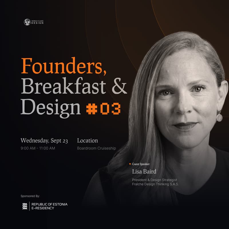 Cover Image for Founders Breakfast & Design