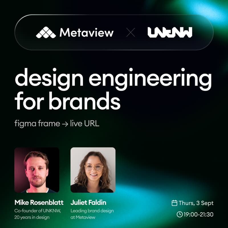 Cover Image for design engineering for brands: figma frame → live URL