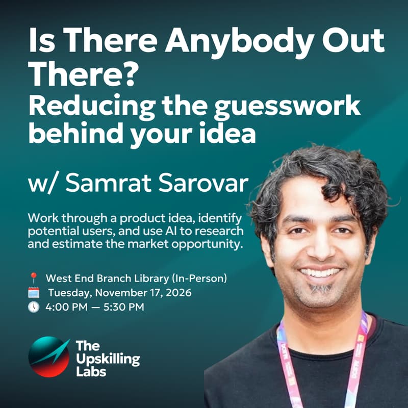 Cover Image for Is There Anybody Out There? Reducing the guesswork behind your idea