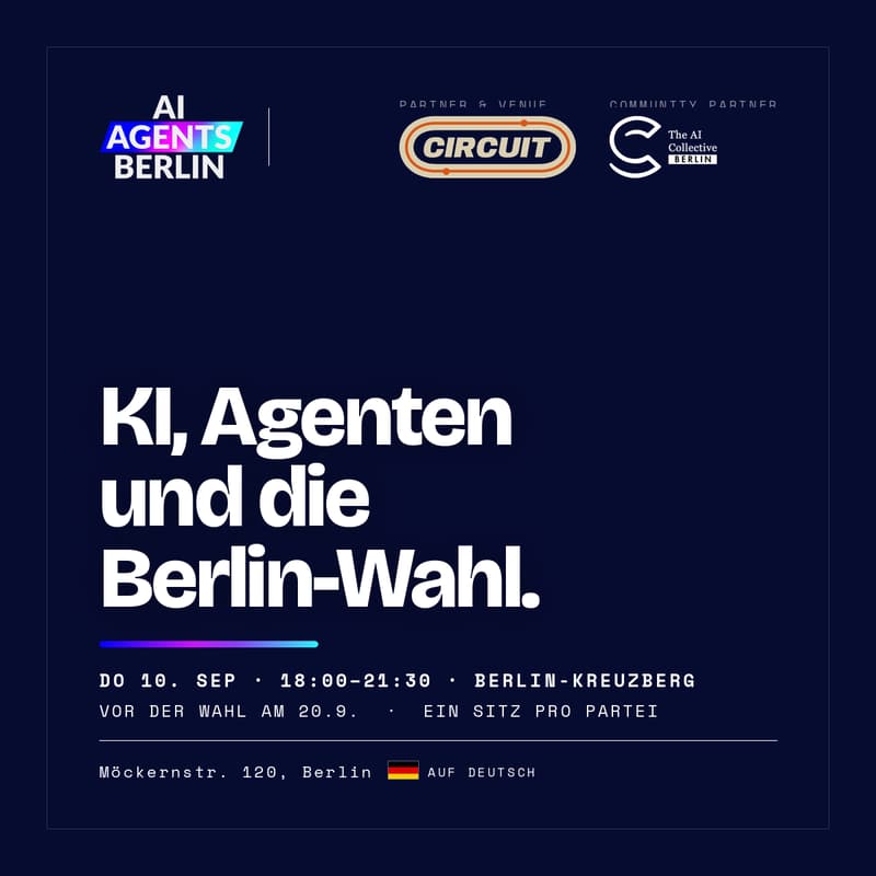 Cover Image for KI, Agenten und die Berlin-Wahl