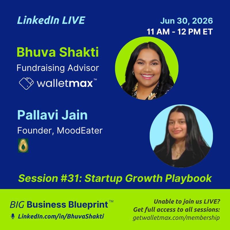 Cover Image for Startup Growth Playbook Interview: Bhuva Shakti and Pallavi Jain