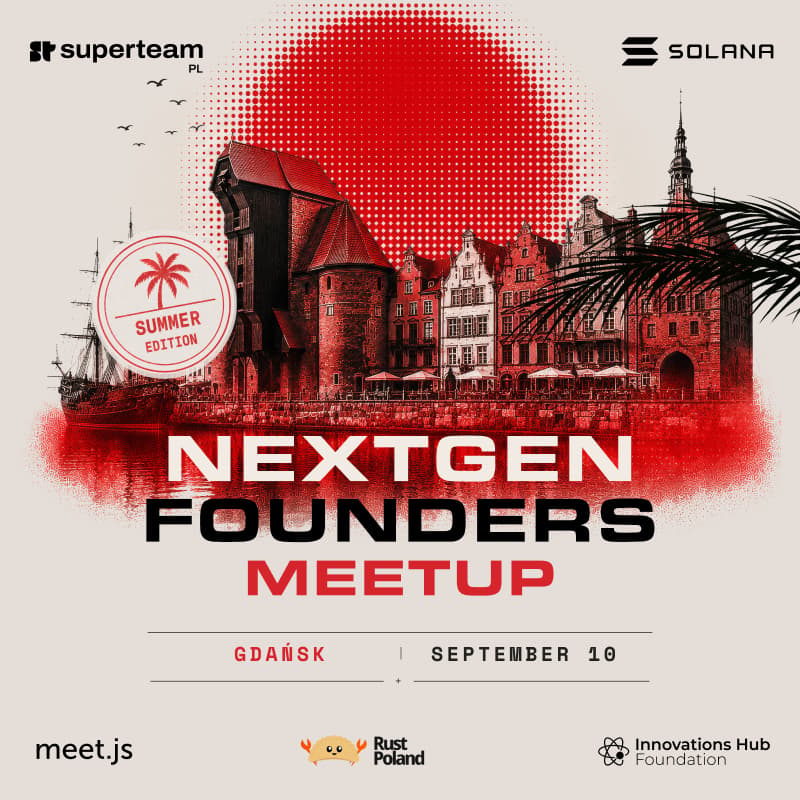 Cover Image for NextGen Founders Meetup Gdansk