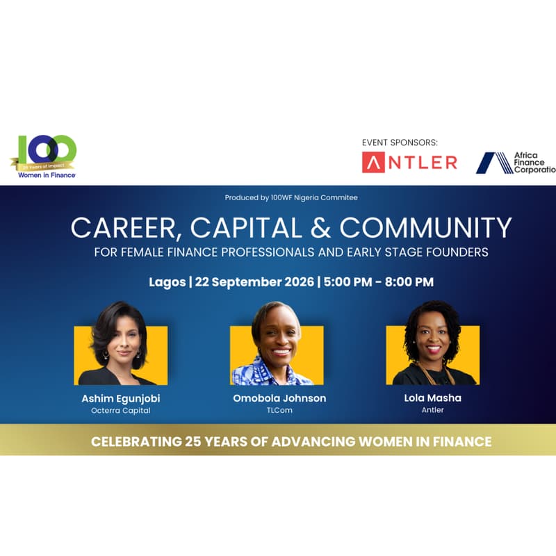 Cover Image for Career, Capital & Community: For Female Finance Professionals & Early Stage Founders