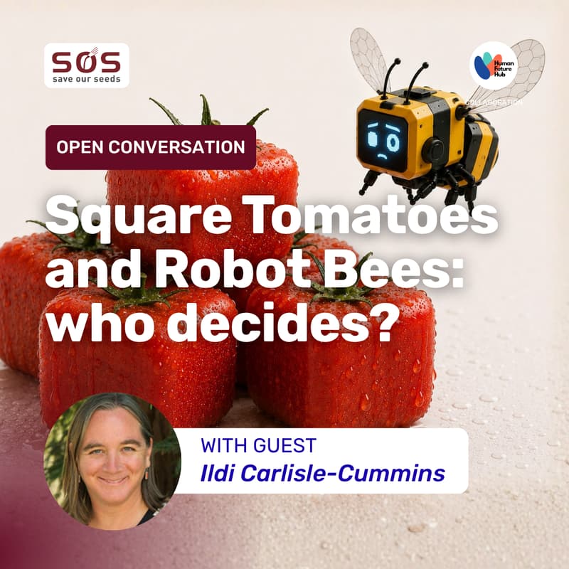 Cover Image for SQUARE TOMATOES AND ROBOT BEES – Who decides?