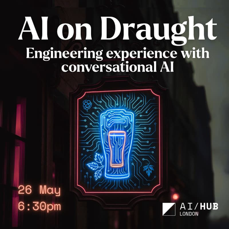 Cover Image for AI on Draught: Engineering experience with conversational AI